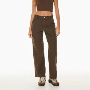 Brown Aritzia Greenwich Pants